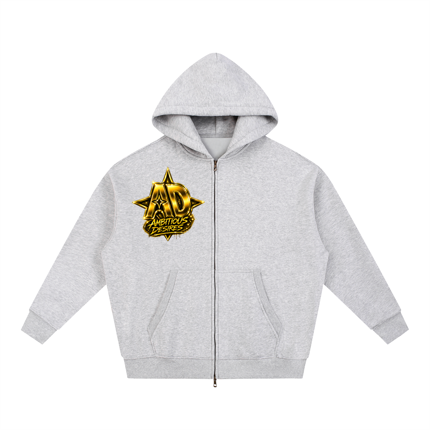 Worldwide Ambition Oversized Fleece Boxy Hoodie