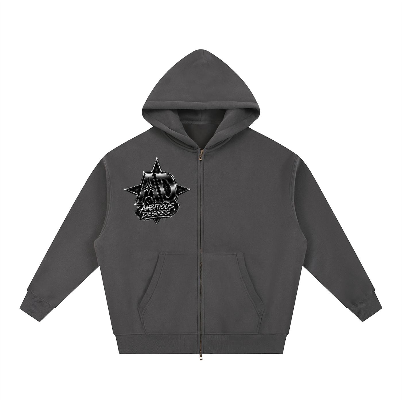 Worldwide Ambition Oversized Fleece Boxy Hoodie