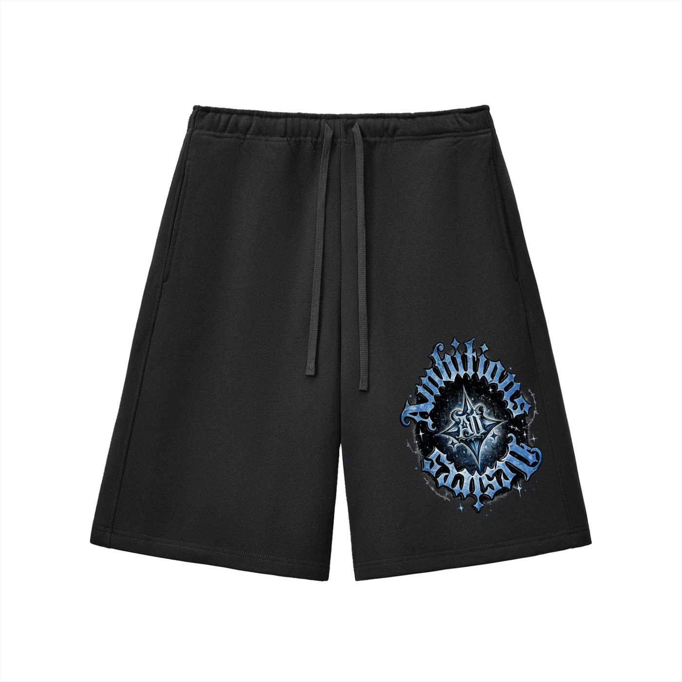 Ambitious Desires Blue Nightstar Heavyweight Fleece Shorts