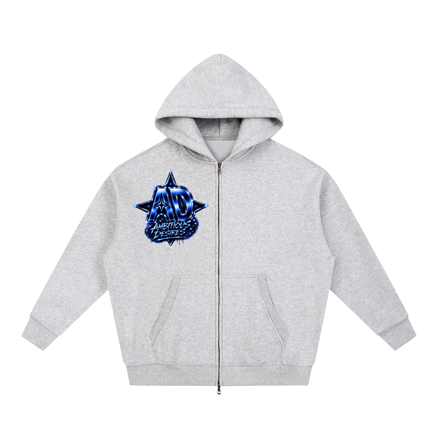 Worldwide Ambition Oversized Fleece Boxy Hoodie