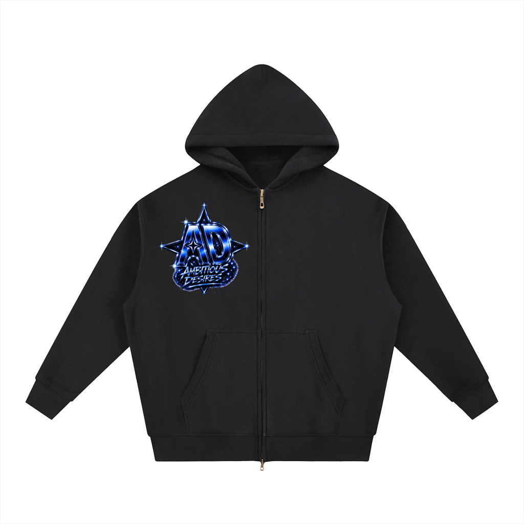 Worldwide Ambition Oversized Fleece Boxy Hoodie