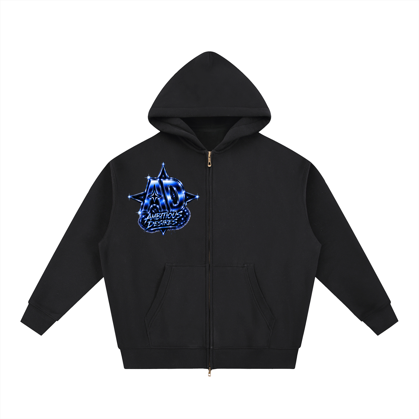 Worldwide Ambition Oversized Fleece Boxy Hoodie