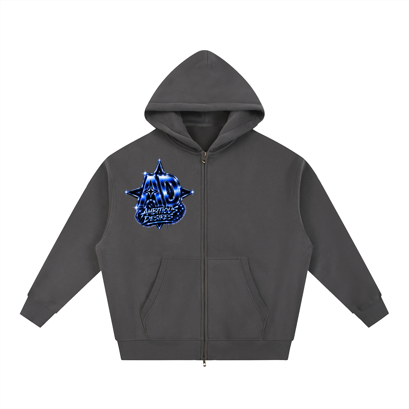 Worldwide Ambition Oversized Fleece Boxy Hoodie