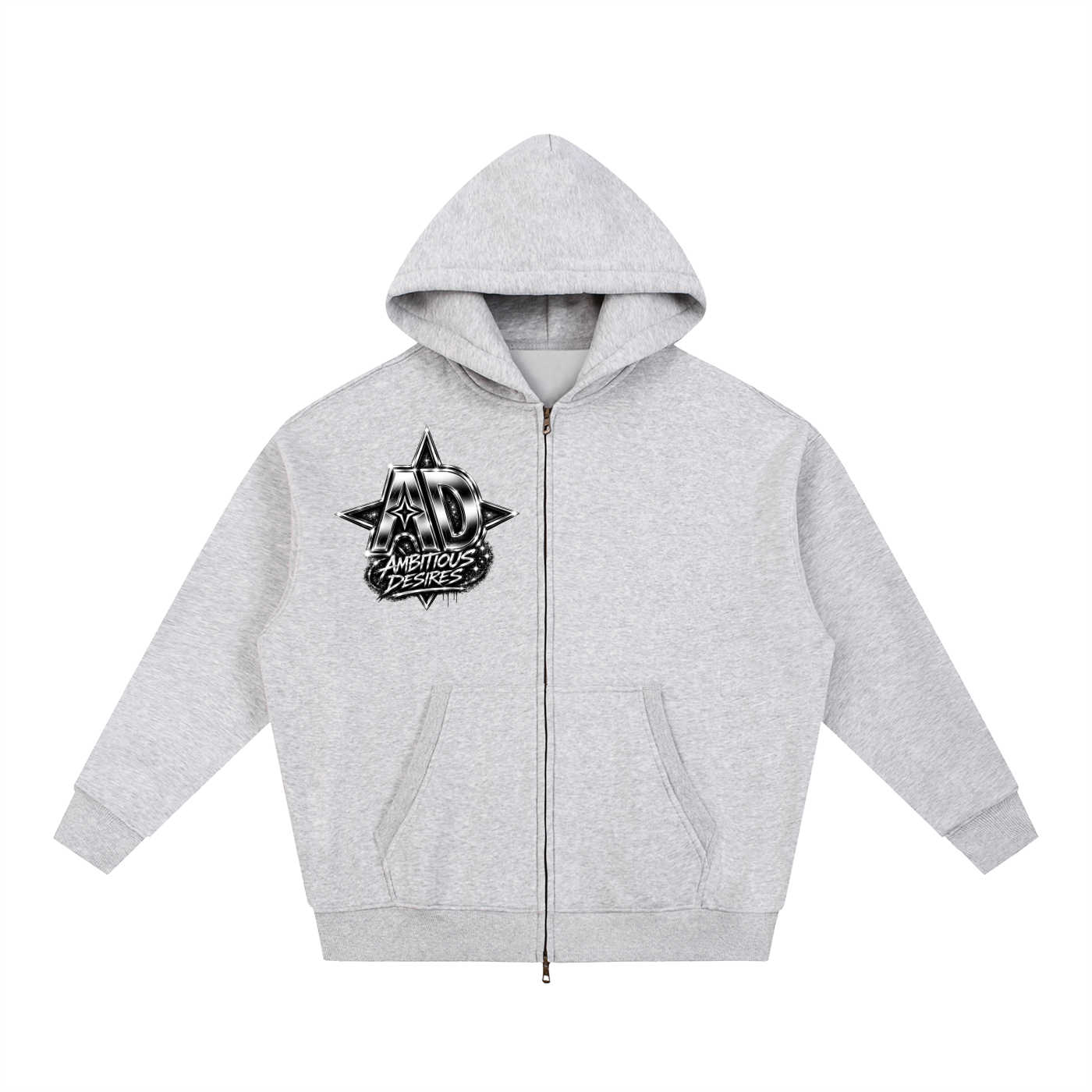 Worldwide Ambition Oversized Fleece Boxy Hoodie