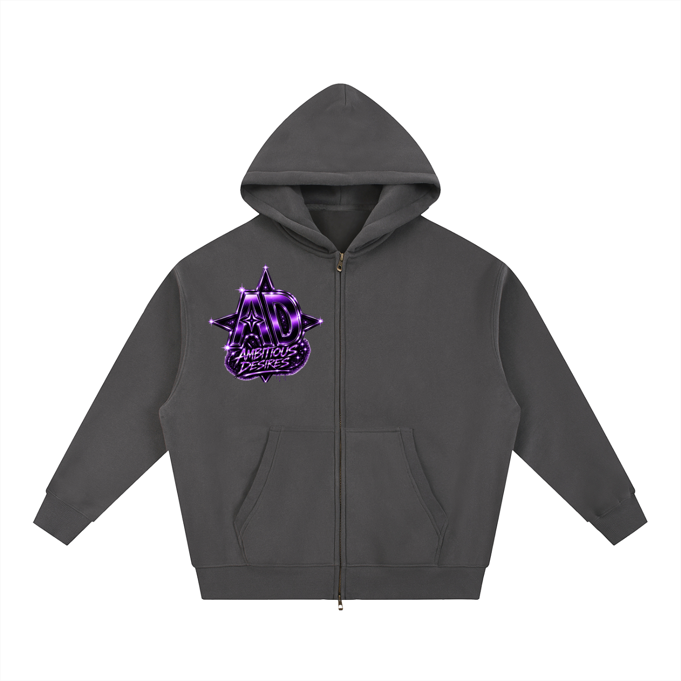 Worldwide Ambition Oversized Fleece Boxy Hoodie
