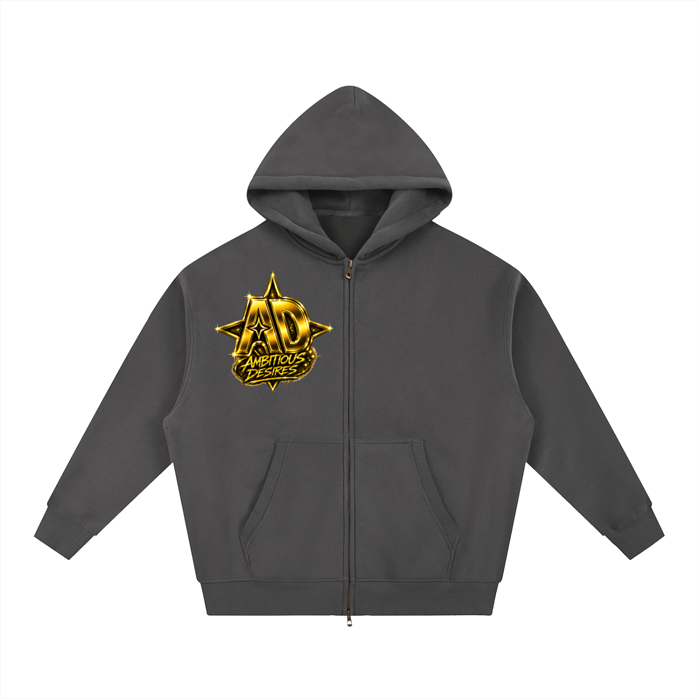 Worldwide Ambition Oversized Fleece Boxy Hoodie