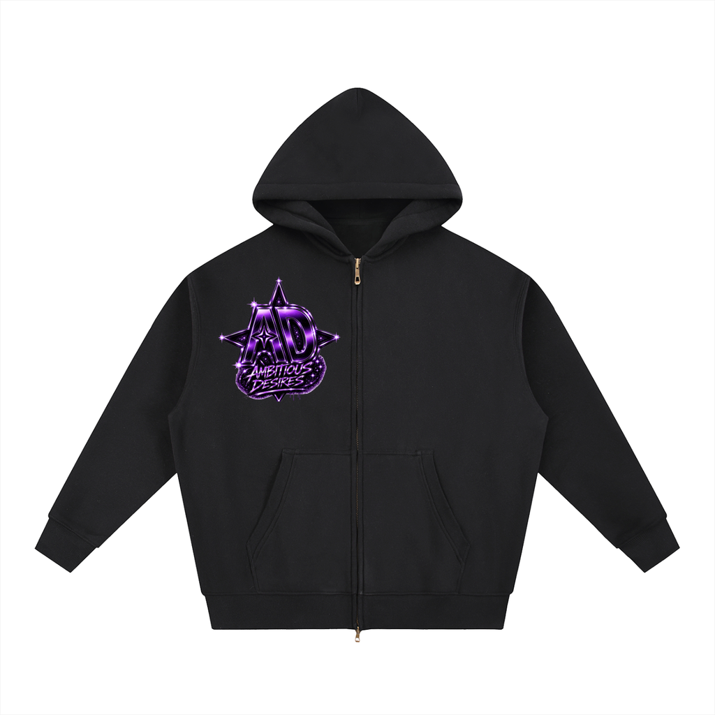 Worldwide Ambition Oversized Fleece Boxy Hoodie